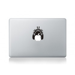 Geisha Logo MacBook Sticker
